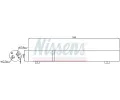 NISSENS Vysoue klimatizace NIS 95487, 95487