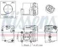 NISSENS Hrdlo škrtící klapky ** FIRST FIT ** NIS 955004, 955004