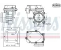 NISSENS Hrdlo škrtící klapky ** FIRST FIT ** NIS 955260, 955260