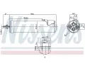 NISSENS Vysoue klimatizace NIS 95565, 95565