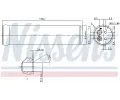 NISSENS Vysoue klimatizace NIS 95569, 95569