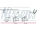 NISSENS Vysoue klimatizace NIS 95596, 95596
