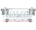 NISSENS Chladič vzduchu intercooler NIS 96017, 96017