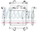 NISSENS Chladi� vzduchu intercooler&nbsp;&dash;&nbsp;NIS 961154