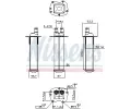 Chladi vzduchu intercooler NISSENS ‐ NIS 961221