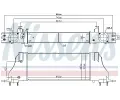 NISSENS Chladi vzduchu intercooler NIS 961251, 961251