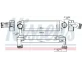 NISSENS Chladič vzduchu intercooler NIS 96129, 96129