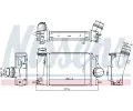 NISSENS Chladi� vzduchu intercooler NIS 961309, 961309