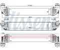 NISSENS Chladi� vzduchu intercooler NIS 96140, 96140