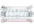 NISSENS Chladi vzduchu intercooler NIS 961436, 961436