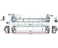 NISSENS Chladi vzduchu intercooler NIS 961541, 961541