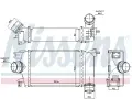 NISSENS Chladi vzduchu intercooler NIS 961583, 961583