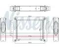 Chladi vzduchu intercooler NISSENS ‐ NIS 961604