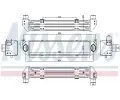 NISSENS Chladič vzduchu intercooler NIS 96243, 96243