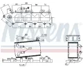 NISSENS Chladi vzduchu intercooler NIS 96316, 96316