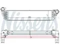 NISSENS Chladi vzduchu intercooler NIS 96418, 96418