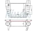 NISSENS Chladi vzduchu intercooler NIS 96426, 96426