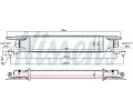 NISSENS Chladi vzduchu intercooler NIS 96464, 96464
