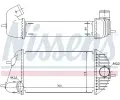 NISSENS Chladi vzduchu intercooler NIS 96465, 96465