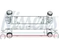 NISSENS Chladič vzduchu intercooler NIS 96480, 96480