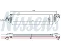 NISSENS Chladi vzduchu intercooler NIS 96481, 96481