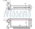 NISSENS Chladi vzduchu intercooler NIS 96491, 96491