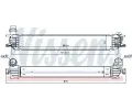 NISSENS Chladi vzduchu intercooler NIS 96502, 96502