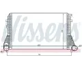 NISSENS Chladi vzduchu intercooler NIS 96542, 96542