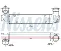 NISSENS Chladi vzduchu intercooler NIS 96551, 96551