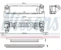 NISSENS Chladi vzduchu intercooler NIS 96552, 96552