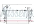 NISSENS Chladi vzduchu intercooler NIS 96590, 96590