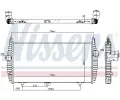 NISSENS Chladi vzduchu intercooler NIS 96617, 96617