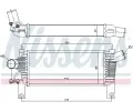 NISSENS Chladi vzduchu intercooler NIS 96622, 96622