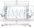NISSENS Chladi vzduchu intercooler NIS 96644, 96644