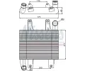 NISSENS Chladič vzduchu intercooler NIS 96660, 96660