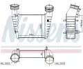 NISSENS Chladi vzduchu intercooler NIS 96680, 96680