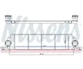 NISSENS Chladi vzduchu intercooler NIS 96683, 96683