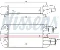 NISSENS Chladi vzduchu intercooler NIS 96701, 96701