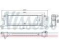NISSENS Chladič vzduchu intercooler NIS 96782, 96782