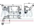NISSENS Chladi vzduchu intercooler NIS 96788, 96788
