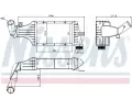 NISSENS Chladi vzduchu intercooler NIS 96789, 96789