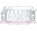 NISSENS Chladi vzduchu intercooler NIS 96793, 96793