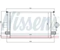 Chladi vzduchu intercooler NISSENS ‐ NIS 96866