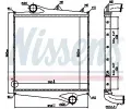 Chladi� vzduchu intercooler&nbsp;NISSENS&nbsp;&dash;&nbsp;NIS 96961