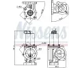 NISSENS AGR ventil NIS 98167, 98167