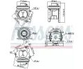 NISSENS AGR ventil NIS 98173, 98173
