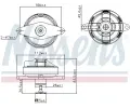 NISSENS AGR ventil NIS 98197, 98197