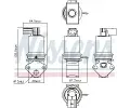 NISSENS AGR ventil NIS 98202, 98202