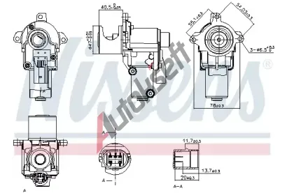 NISSENS AGR ventil NIS 98217, 98217