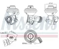 NISSENS AGR ventil NIS 98228, 98228